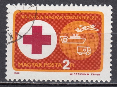 Unkari 1981 Mi 3495 Mi 3495 100 years of Hungarian Red Cross