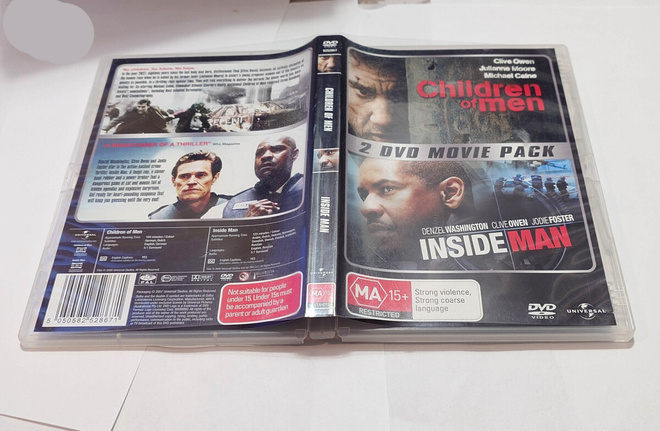 Children of Men + Inside Man DVD suomi
