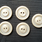 Kuultava nappi - muovi nappi Ø 26mm, 9kpl. - pikkukuva 1