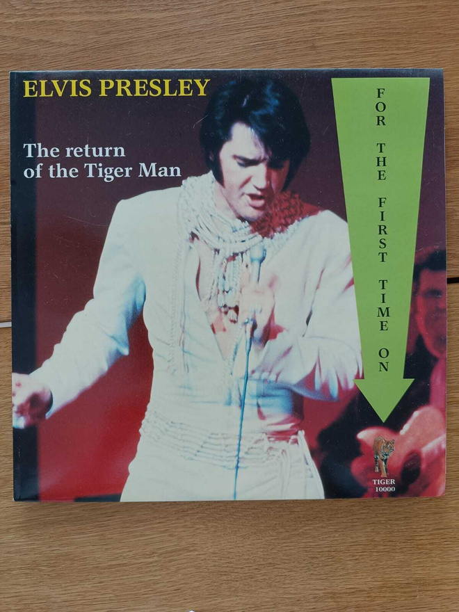 AUCTION - ELVIS THE RETURN OF THE TIGER MAN LP