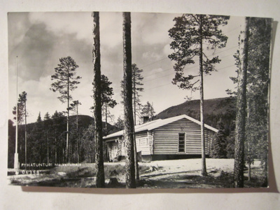 Postikortti Pyhätunturi Lappi 1950-l Alkup.Mallikappale