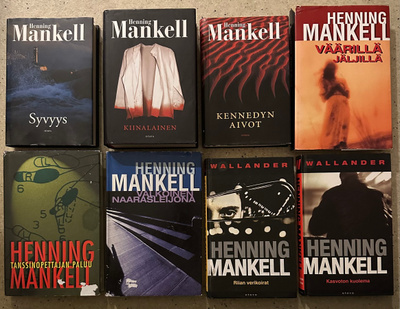 [Kirja] 8 x HENNING MANKELL
