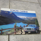 VANHA HIENO AUTOESITE 70 LUVULTA TOYOTA CARINA - pikkukuva 1