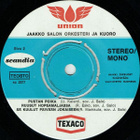 7” SINGLE EP Jaakko Salon Orkesteri Ja Kuoro - pikkukuva 2