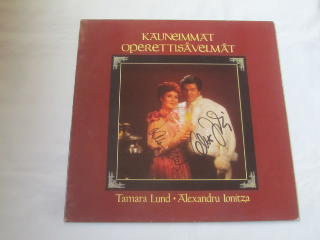 Tamara Lund/ Alexandru Ionitza:Kauneimmat Operettisävelmät