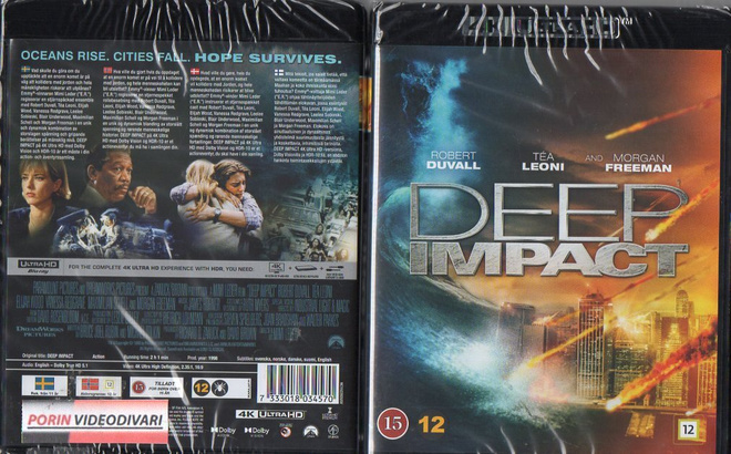 Deep Impact	(86 687)	UUSI	-FI-	4K HD			robert duvall	1998	2h