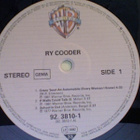 RY COODER LIVE  ::  SPECIAL VINYYLI  MINI LP  12"  ::   1982 - pikkukuva 3