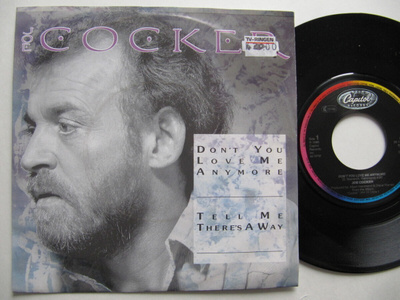 Joe Cocker Don't You Love Me Any More 7" sinkku