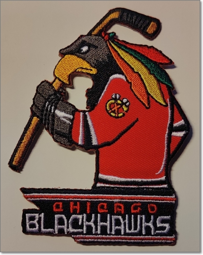 NHL - Chicago Blackhawks -kangasmerkki / hihamerkki