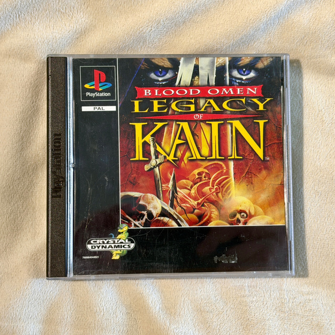 Blood Omen: Legacy of Kain PS1-peli (PAL)