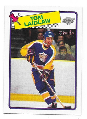 1988-89 OPC #37 Tom Laidlaw Los Angeles Kings