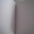 Muistikirja blankko kirja viivallinen paperi - pikkukuva 4