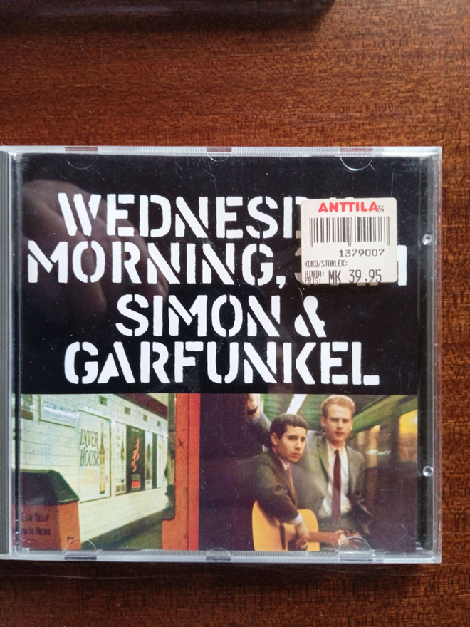 CD- LEVY : SIMON & GARFUNKEL : WEDNESDAY MORNING 3 A.M.