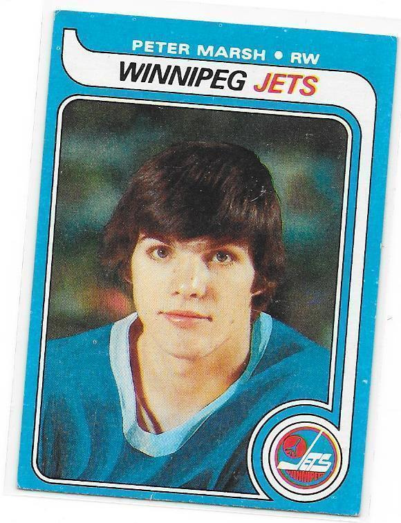1979-80 Topps #147 Peter Marsh Winnipeg Jets