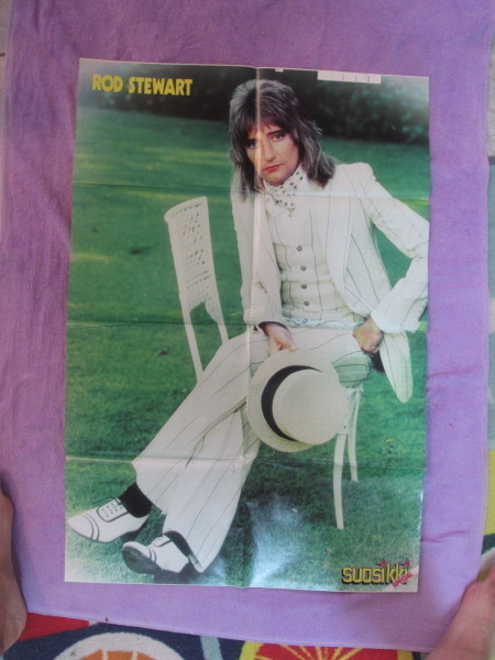 ROD STEWART vanha suosikki juliste !!