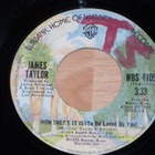 7" JAMES TAYLOR - How Sweet It Is - single 1975 pop VG++ - pikkukuva 1