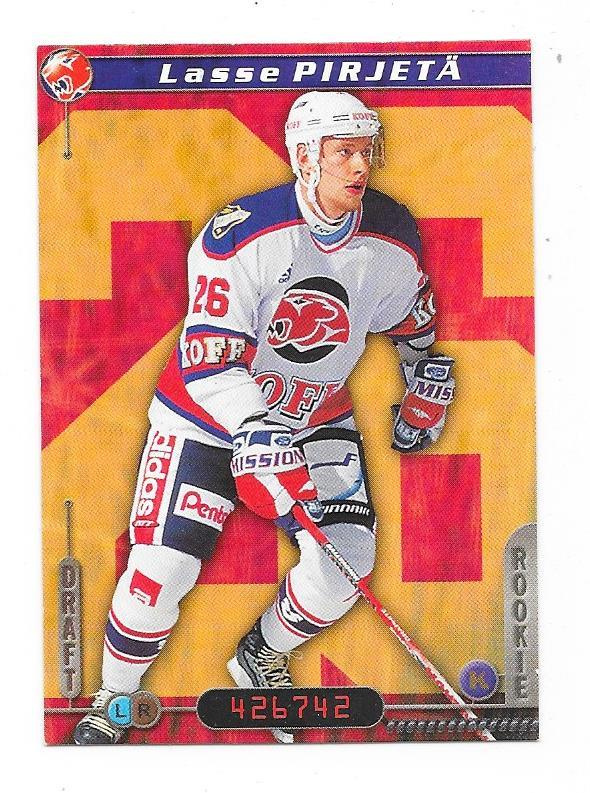 2000-01 CardSet #259 Lasse Pirjetä  HIFK