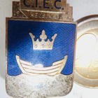 VANHA Osanottaja Merkki C.I.E.C. Helsinki 1953 - pikkukuva 1