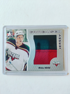 Mikko Koivu - 05-06 Heroes & Prospects Game-Used Jersey /100