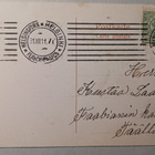 Käpyjä, havuja, Uuden Vuoden kortti, p. 1911 - pikkukuva 2