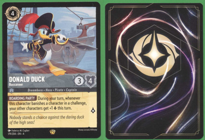 Lorcana Donald Duck - Buccaneer