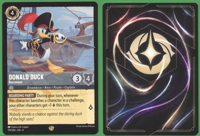 Lorcana Donald Duck - Buccaneer