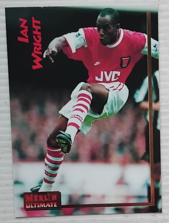 1995 Merlin #6 Ian Wright Arsenal