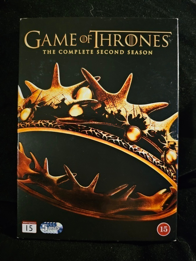 Game of Thrones - 2. kausi (5xDVD) Complete Second Season