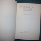 Mika Waltari: JÄTTILÄISET OVAT KUOLLEET (1930) Sis.postikulu - pikkukuva 4
