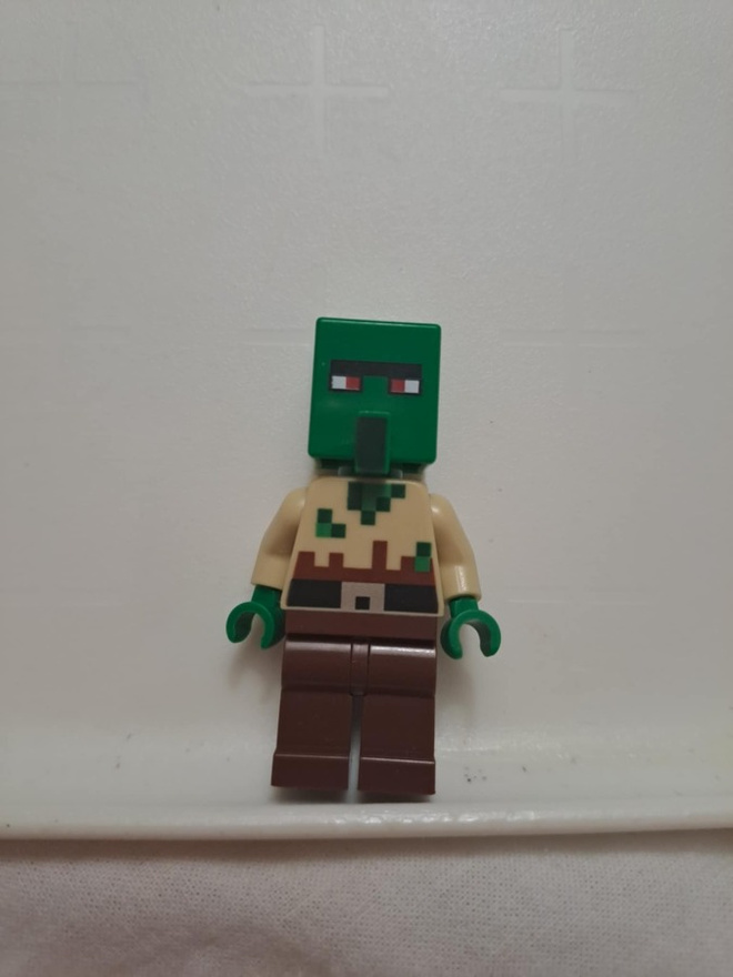 LEGO  Zombie Villager - Tan Torso