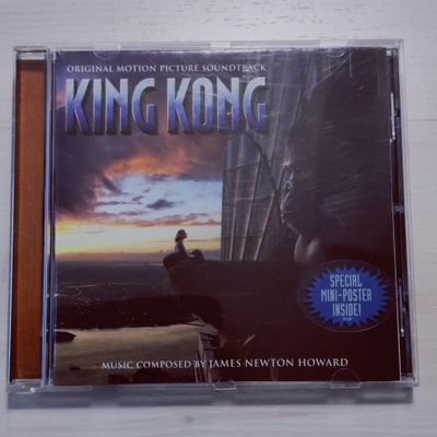 King Kong (2005) soundtrack cd