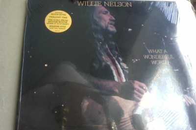 WILLIE NELSON :: WHAT A WONDERFUL WORLD :: VINYYLI LP   1988