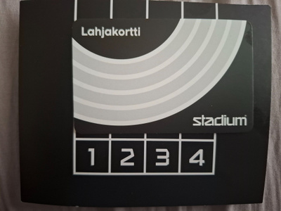 Stadium 250€ lahjakortti