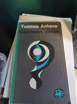 Tuomas Anhava Kuuntelen, vieras