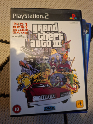 PS2 Grand Theft Auto 3, ei ohjeita