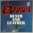 Saxon : Denim And Leather - LP, LTD, splatter, uusi - pikkukuva 2