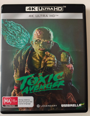 The Toxic avenger (2025) 4K UHD blu ray