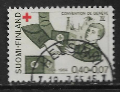 Punainen risti 1964 0,40+0,07mk (LAPE 591) O