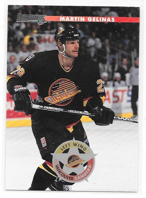 1996-97 Donruss #133 Martin Gelinas Vancouver Canucks
