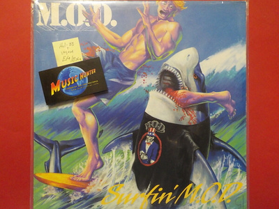 M.O.D. - SURFIN' M.O.D. - HOL 1988 INSERT EX+/EX+ LP