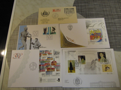 FDC 5 kpl 1955-2012.