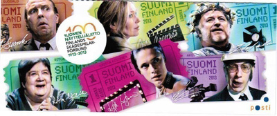 2013 Suomen näyttelijäliitto 100 v, postituore vihko.