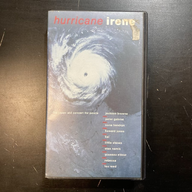 Hurricane Irene (The Japan Aid Concert For Peace) VHS