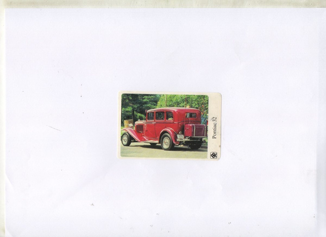 Säästöpankin keräilytarra  Pontiac 32