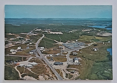 "KAUTOKEINO, NORJA"-KULKEMATON POSTIKORTTI