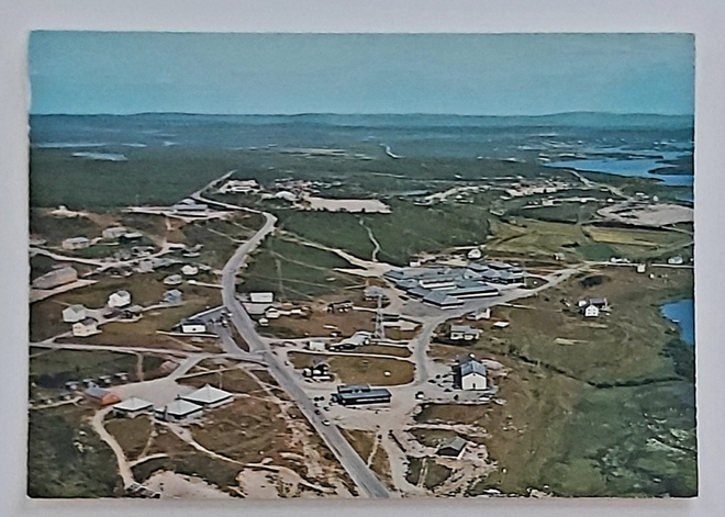 "KAUTOKEINO, NORJA"-KULKEMATON POSTIKORTTI