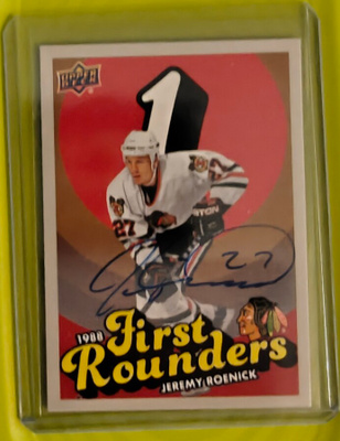 Jeremy Roenick 2025-26 First Rounders Auto