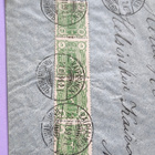 KAIPIAINEN - HELSINKI 1899 POSTILÄHETYSKUORI - pikkukuva 4