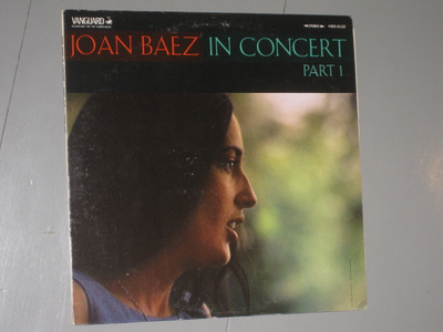 LP  Joan Baez – In Concert  part 1