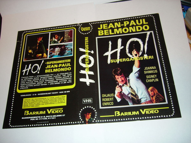 Vhs kansipaperi Fix - HO! SUPERGANGSTERI (Sis.postikulut)